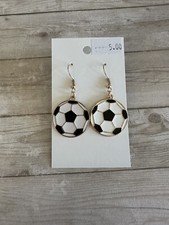 Soccer Ball Earrings