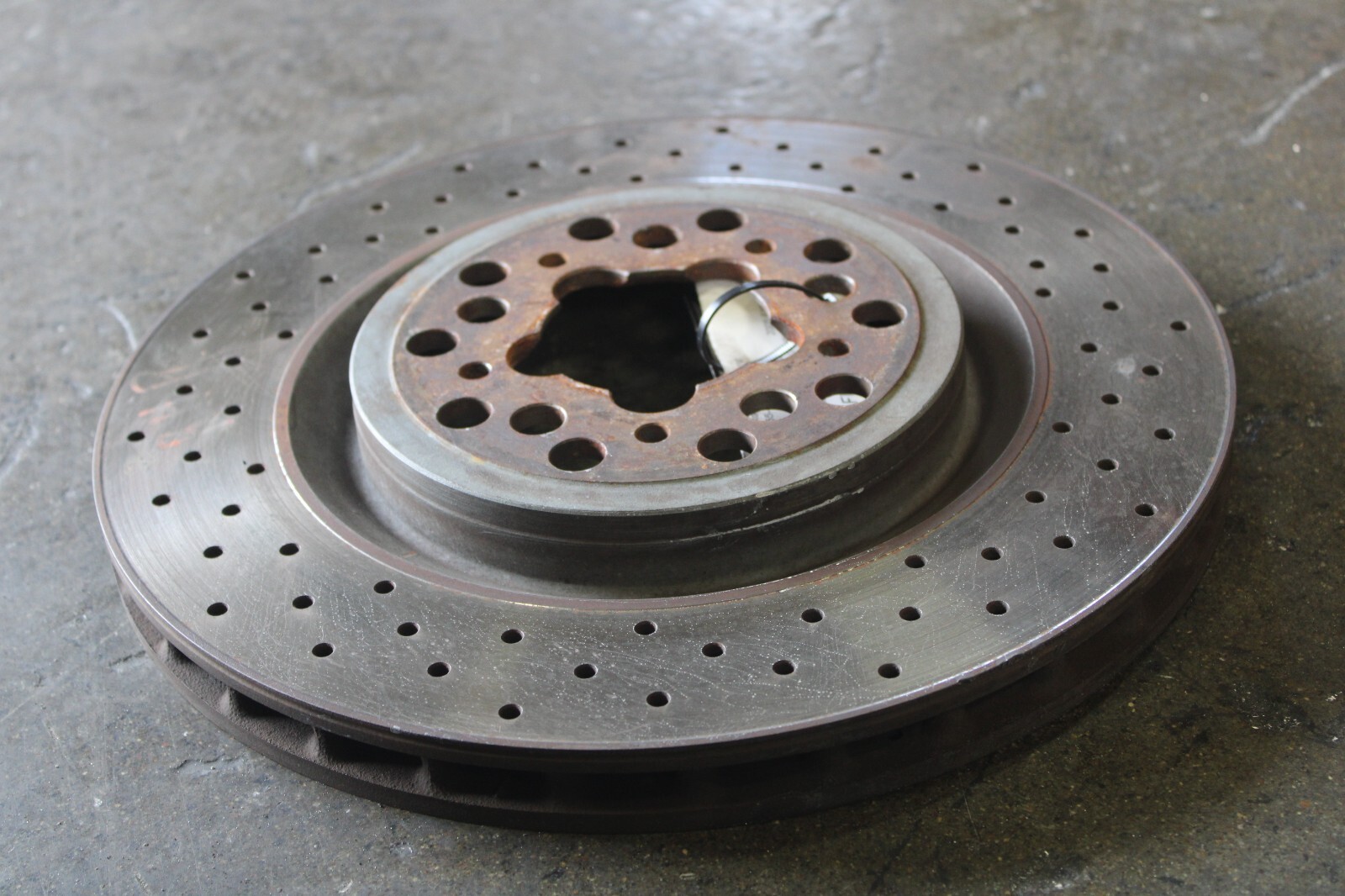 Ferrari F430 Coupe, Spider, Rear Brakes, Cross Drilled, Used, P/N 213484