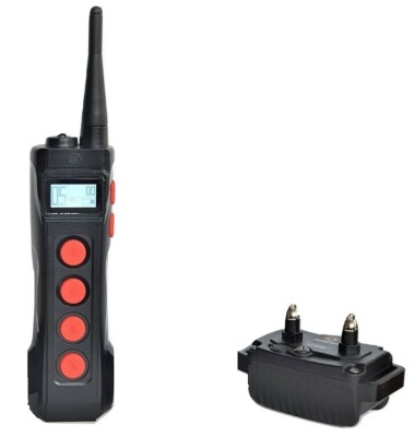 Waterproof 1100 Yard Remote Dog Training Shock Collar Trainer  w/ Auto Anti Bark
