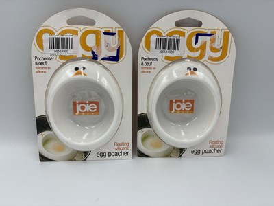 2x Joie Eggy Schwimmende Silikon Eierpochierer Neu Originalverpackt