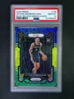 2023-24 Panini Prizm Victor Wembanyama #136 RC Choice Blue/Yellow/Green PSA 10