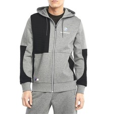 PUMA Bmw M Motorsport Full Zip Hoodie Mens Grey Casual Outerwear 53118703