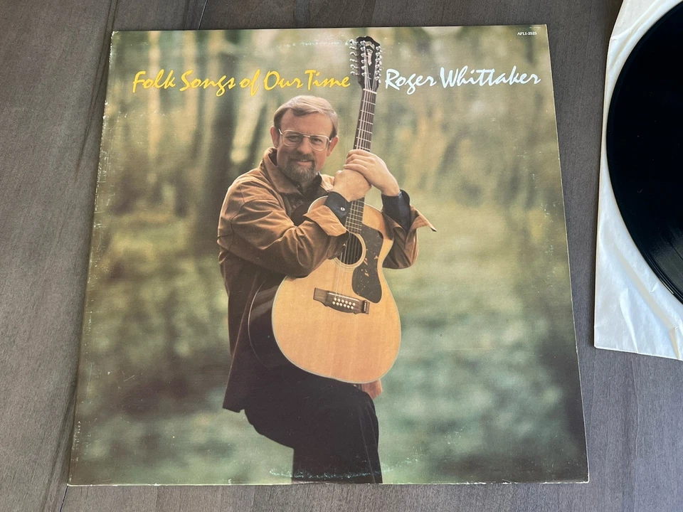 Roger Whittaker Folk Songs Of Our Time 1978 RCA Records AFL1-2525 EX/EX Folk LP - Image 2 of 4