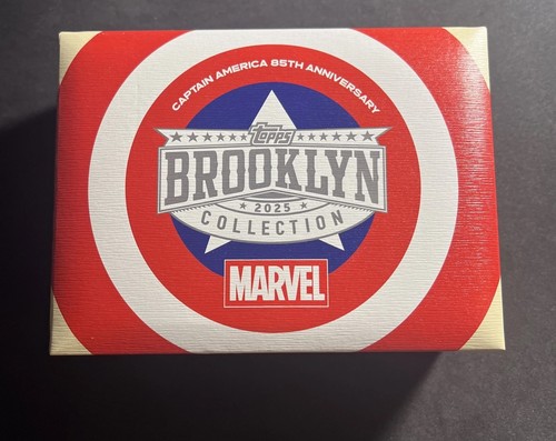 EMPTY BOX - 2025 Topps Brooklyn Collection Marvel Captain America 85th *NO CARDS