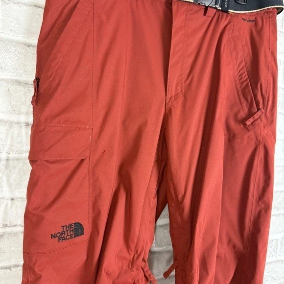 The North Face DryVent Rústico Naranja Forrado Snowboard Nieve Pantalones Para Hombre MEDIANO Foto 2 de 4