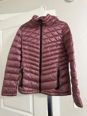 Calvin Klein Women's Hooded premium Packable Down Puffer Coat  7  F warmth facto