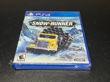 Snow Runner Playstation 4 (PS4) 🔥Fast Shipping🔥Factory Sealed w/ rips