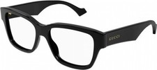 NEW Gucci GG 1428O Eyeglasses 004 BLACK 100 AUTHENTIC