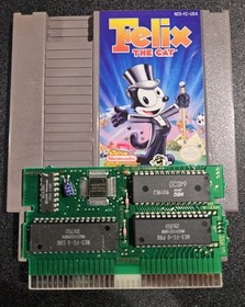Felix The Cat Nintendo NES Game Authentic Tested