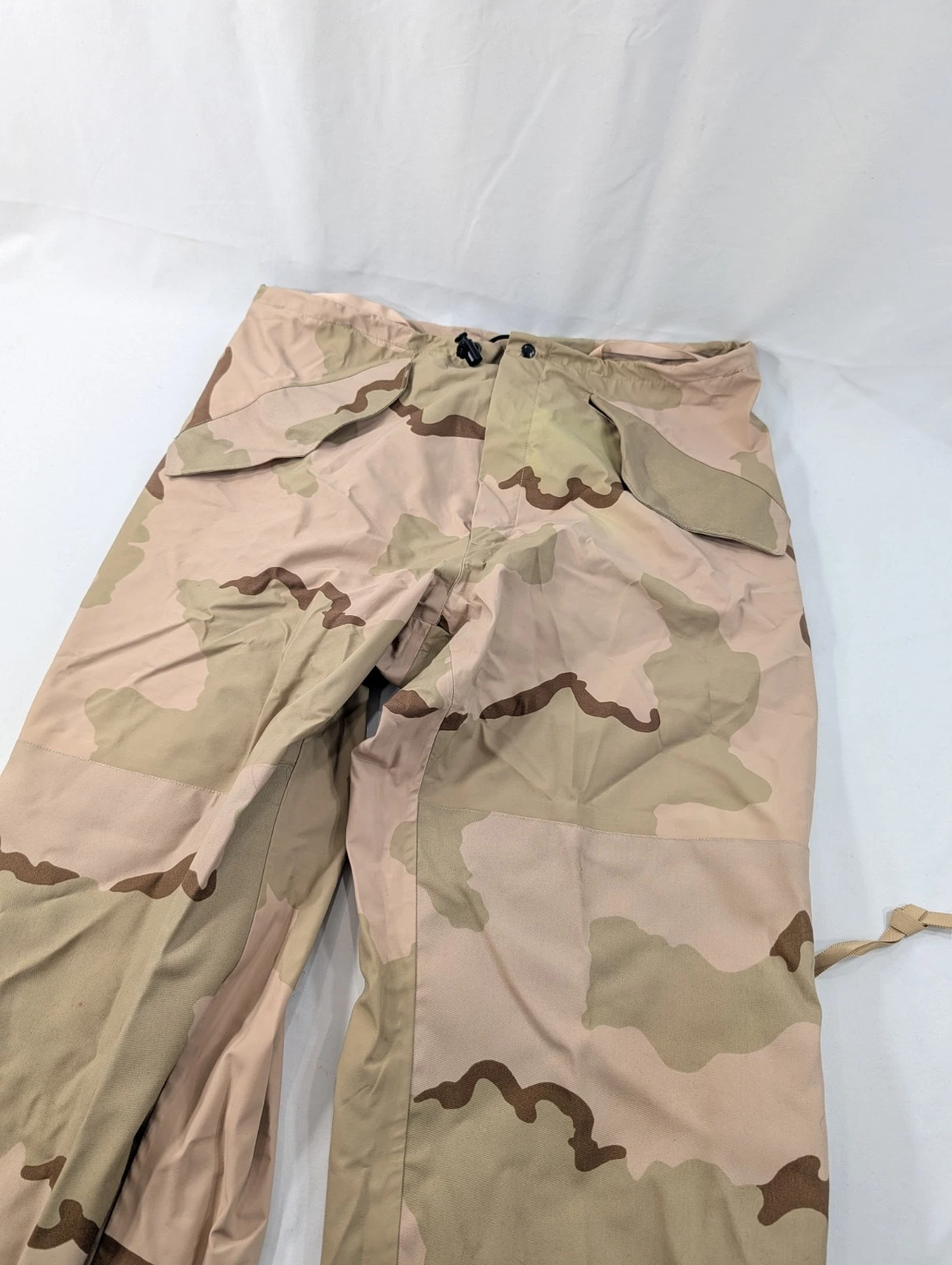 Military Cold Weather Pants Men Medium Short GoreTex Desert Camo ECWCS Trousers