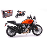 Harley Davidson Pan America 1250 2021 White Orange 1:12 Maisto Moto -D- Neues Mo