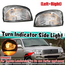 Paar Blinker Blinkleuchte Frontblinker Vorne Weiß für Toyota Land Cruiser 80 100