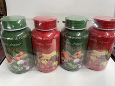 2 Fruits and 2 Veggies Supplements, 180 Fruit Capsules and 180 Veggies Capsules