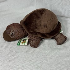 Wild Republic Cuddlekins Brown Desert Tortoise Stuffed Plush NWT