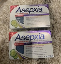 2 Asepxia Deep Cleansing Scrub Bar Soap Acne Treatment Salicylic Acid