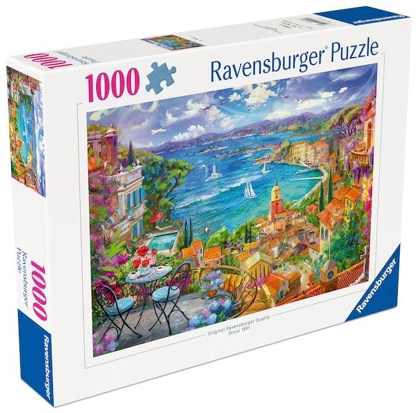 St Tropez Jigsaw Puzzle – 1000 Pieces | Stunning French Riviera Coastal Scene