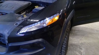 Driver Left Headlight Halogen Projector Fits 14-18 CHEROKEE 602147