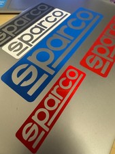 Sparco Car Decal Best Price Free Shipping Color Size Option