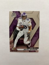 2025 Mosaic Justin Jefferson Card. LSU & Vikings Superstar
