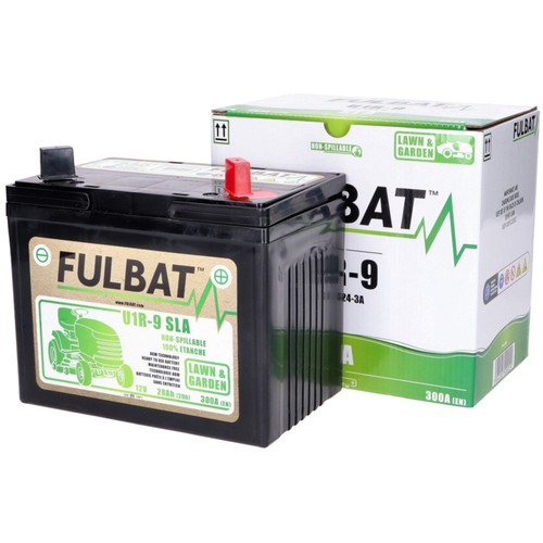 FULBAT - BATTERIE TONDEUSE FULBAT U1R-9 SLA (12N24-3A) 12V 28AH 300A