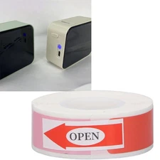 1 Roll 150 Sheets Thermal Printer Label Paper 12x40mm Waterproof Oil Proof Anti