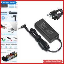 Laptop Charger 45W 19.5V 2.31A AC Adapter 4.5mm 3.0mm Tip 2 Prong Power Supply