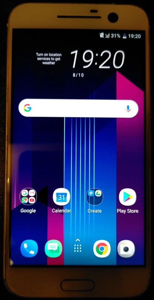 HTC 10 - 32GB - Glacier Silver (Unlocked) Smartphone - Image 2 of 4