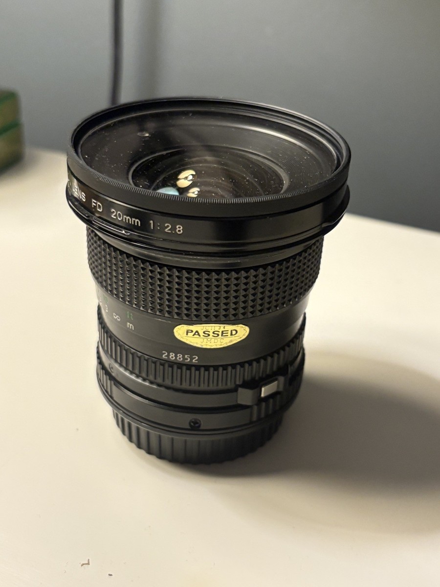 Canon LENS FD 20㎜ 1:2.8 S.S.C キャノン レンズ