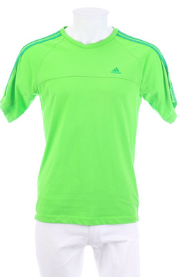 adidas Sport Shirt Fitness Workout S lime green