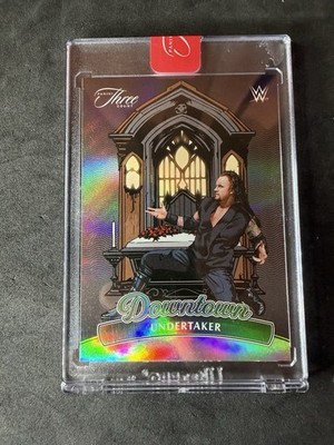 2024 Panini Three Count WWE #7 Undertaker Downtown SSP 