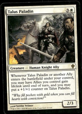 TALUS PALADIN WORLDWAKE MAGIC: THE GATHERING LP