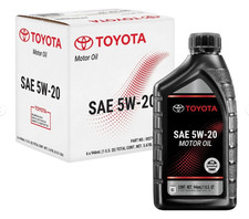 Toyota/Lexus 5W-30 Engine Motor Oil Genuine OEM 00279-1QT20-6S 6QT 23.33 per gallon