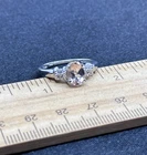 Sterling Silver & Unknown Gemstone Ring- 2.7 Grams- Size 7- Vintage Estate Find