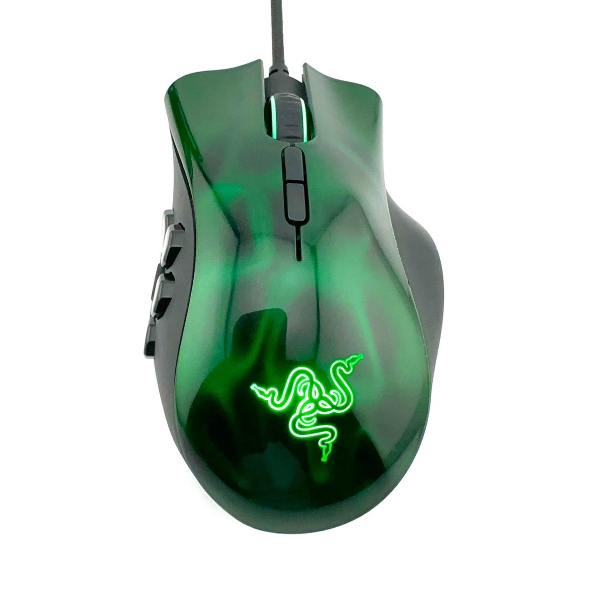 Razer Naga Hex MOBA Green PC Gaming Mouse RZ01-0075 | eBay