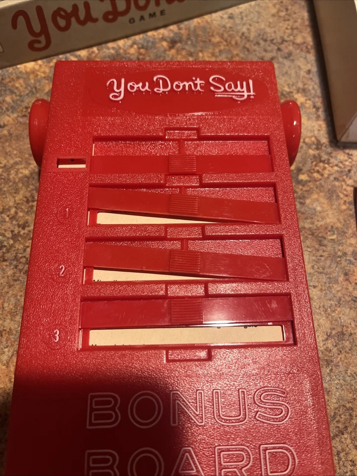 Milton Bradley 1963 Vintage 'You Don't Say' Game with Instructions,  - Image 2 of 4