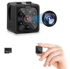 Mini Surveillance Camera, 1080p HD, Night Vision, Motion Detection Home Security