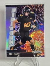 2025 Panini Prizm Black Sam Leavitt #3 Fireworks Silver Prizm ASU -  LSU #3 🔥📈