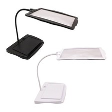 Chargement USB Loupe Avec Silicone Flexible Cou Grossissant Lampe USB Puissance