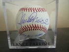 Lanch Parrish Signed Baseball 8x All Star