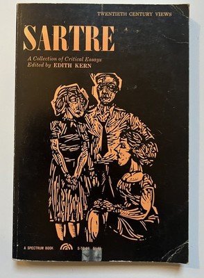 Sartre: A collection of critical essays by Edith Kern softcover book 1962