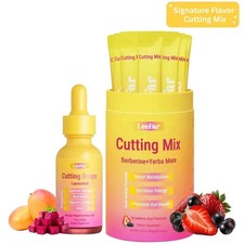 Leefar Cutting Mix| Strawberry Açaí flavor*1+Leefar Cutting Drops*1