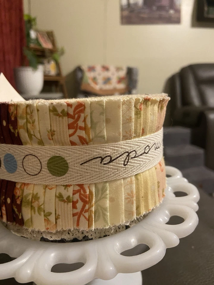 Mill House Inn By Fig Tree Quilts For Moda Very Rare OOP Jelly Roll - Image 3 of 4