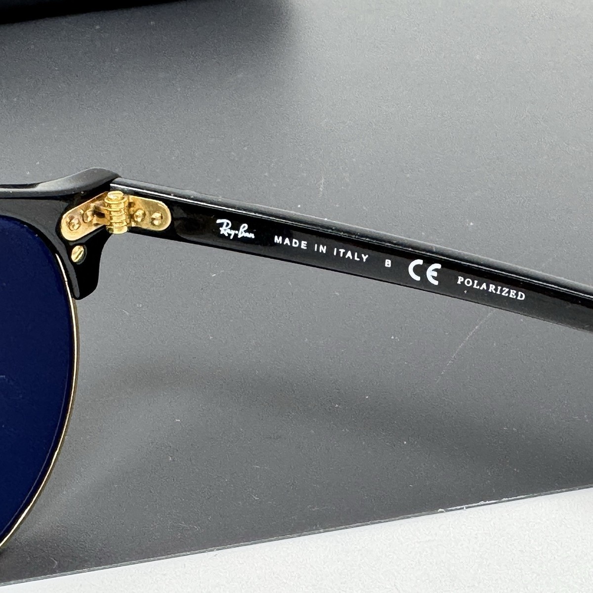Ray Ban Polarized Sunglasses RB 4246 901/48 51 [] 19 140 Sunglasses Ray-Ban Clubround RB 4246 (901) RB4246 Unisex  main image 4
