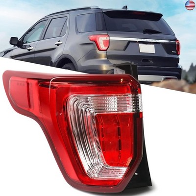 FIONE for Ford Explorer Tail Light Assembly 2016 2017 2018 2019 Brake Rear Lamp