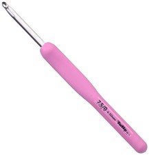Etimo Rose Crochet Hook, Size 7.5, 4.5mm, Ergonomic Grip, Knitting Tool