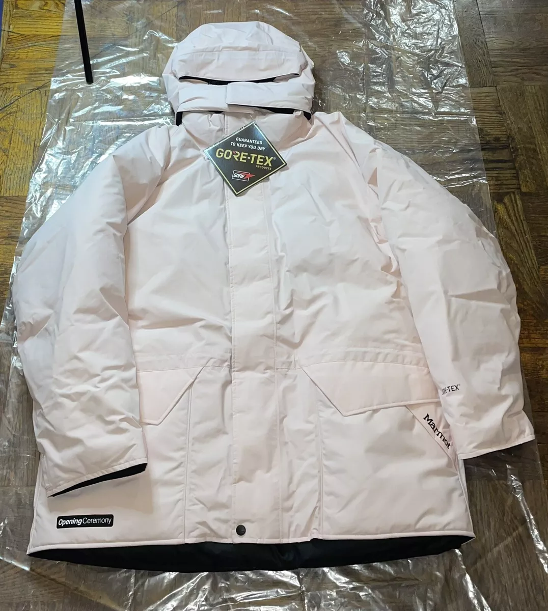 Opening Ceremony x Marmot Rose Quartz Mammoth Parka Jacket Biggie Size XXL New