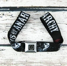Buckle Down Sons of Anarchy Belt Adjustable Seatbelt Belt Made in USA SOA
