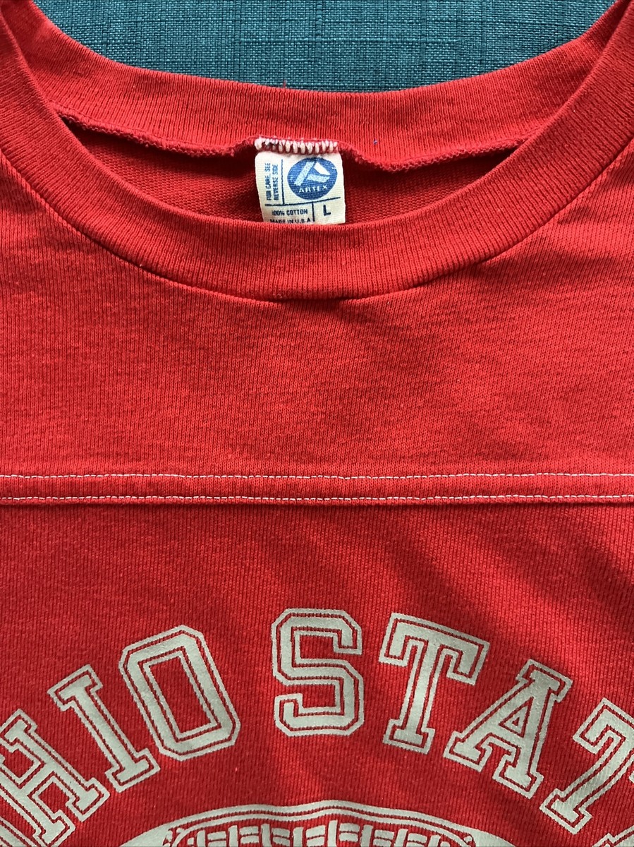80s 90s OHIO STATE フットボールTシャツ　ヴィンテージ Ohio State Vintage Football Tee – Streaker Sports