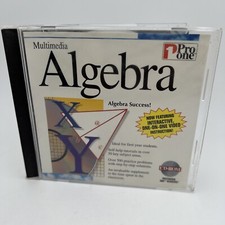 ALGEBRA MULTIMEDIALE PC CD-ROM PROBLEMI DI PRATICA PRO ONE CD33