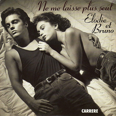 ELODIE ET BRUNO LEASE ME PLUS SOLO / INSTRUMENTAL FRANZÖSISCH 45 SINGLE